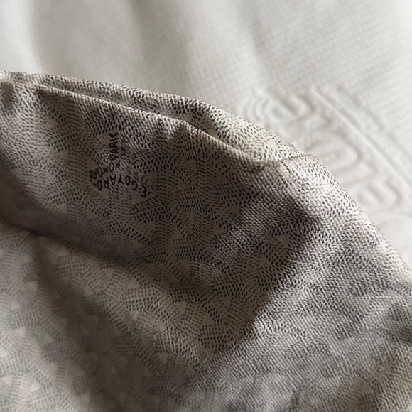 Goyard S Louis White Tote Bag - Picture 13 of 15